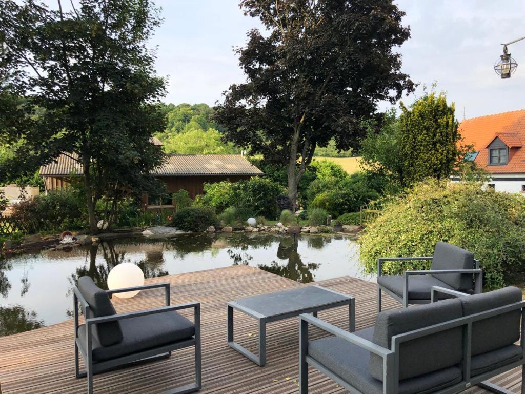 Freulleville Gite Piscine Jacuzzi Privatises Clos Valentin מראה חיצוני תמונה